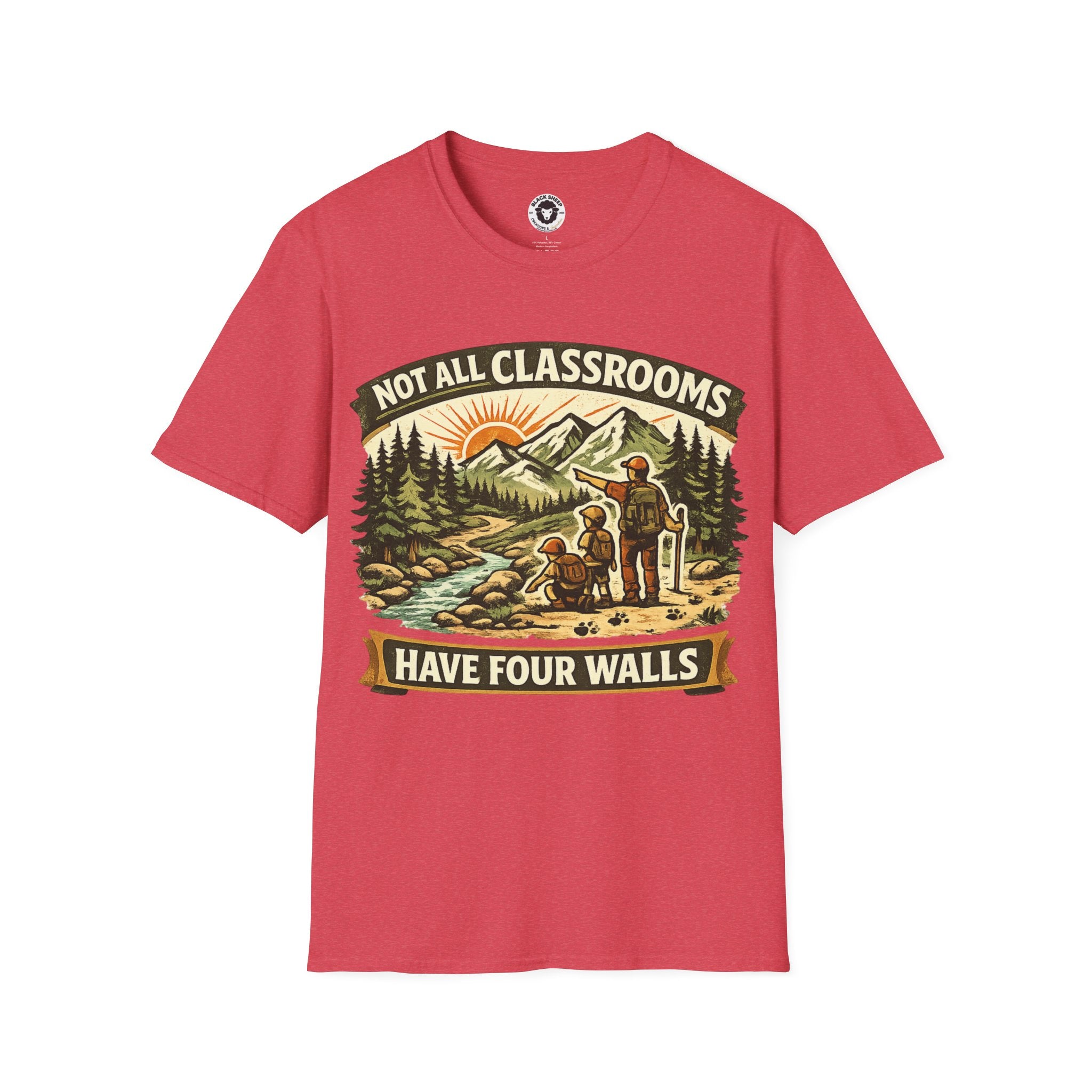 Copy of I'd Rather Be Lost T-Shirt — Adventure Compass Mountain Tee