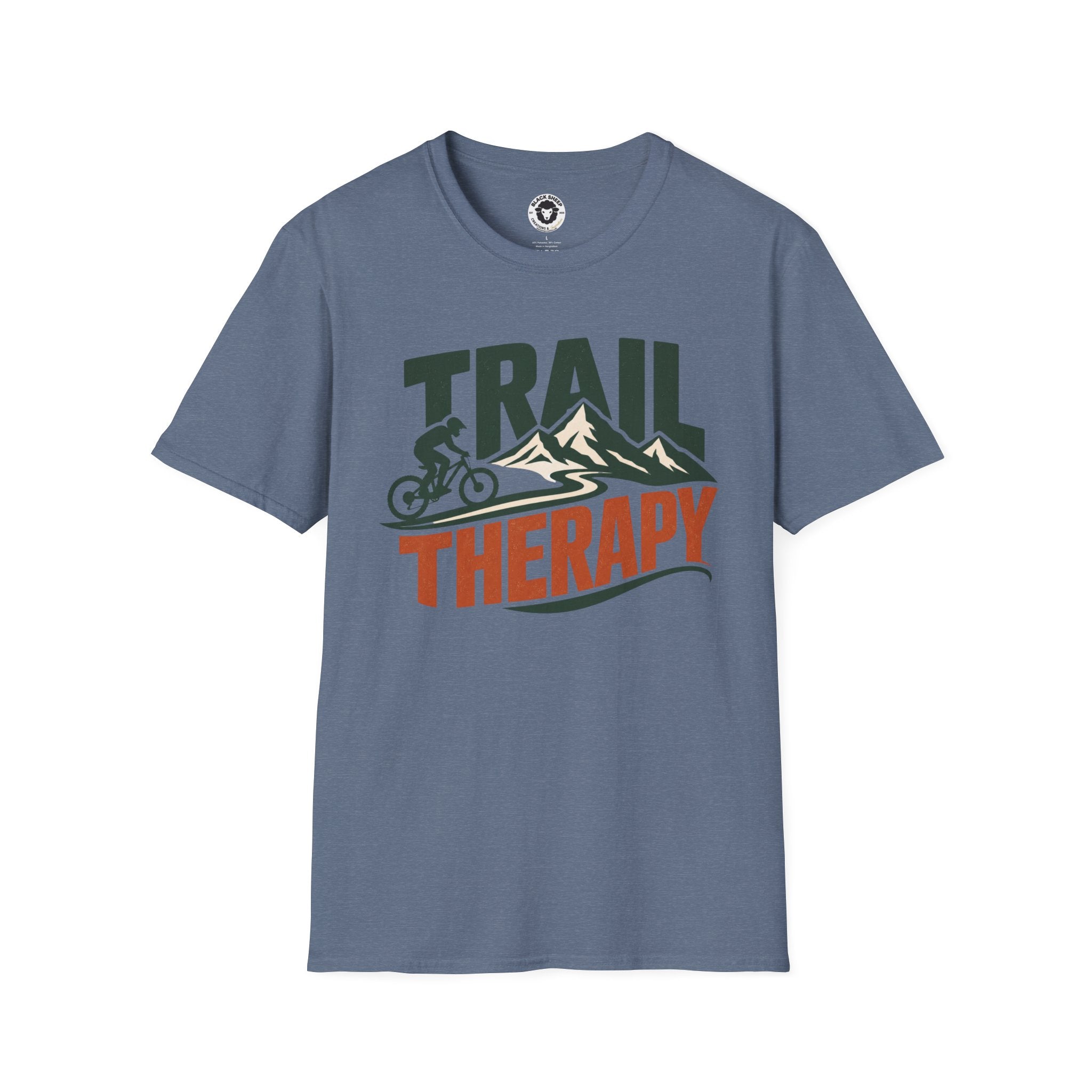 Trail Therapy T-Shirt — Mountain Biking Graphic Tee