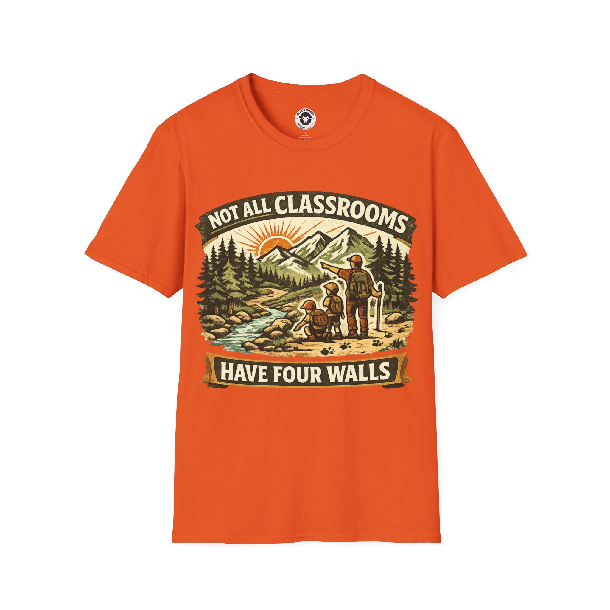 Copy of I'd Rather Be Lost T-Shirt — Adventure Compass Mountain Tee