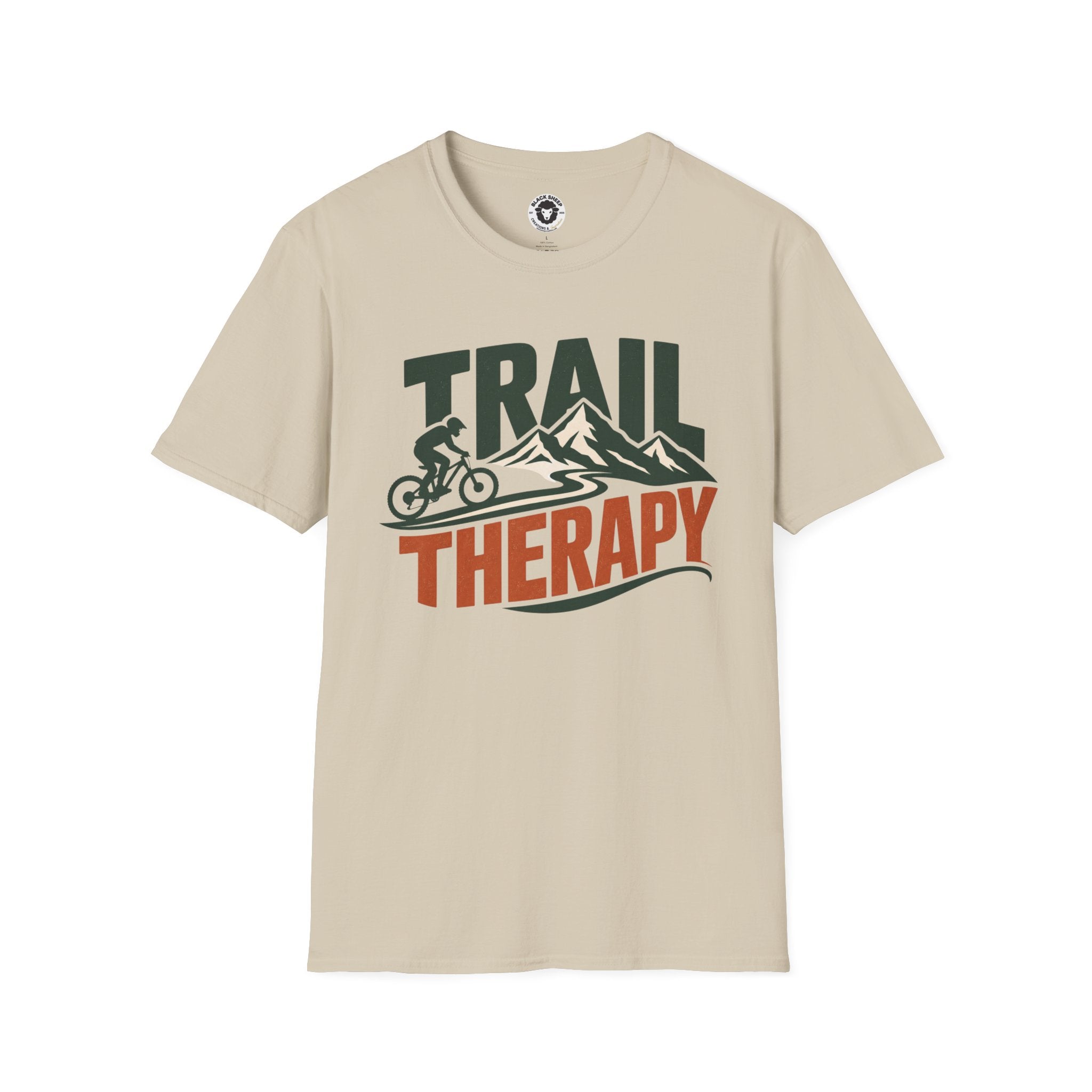 Trail Therapy T-Shirt — Mountain Biking Graphic Tee