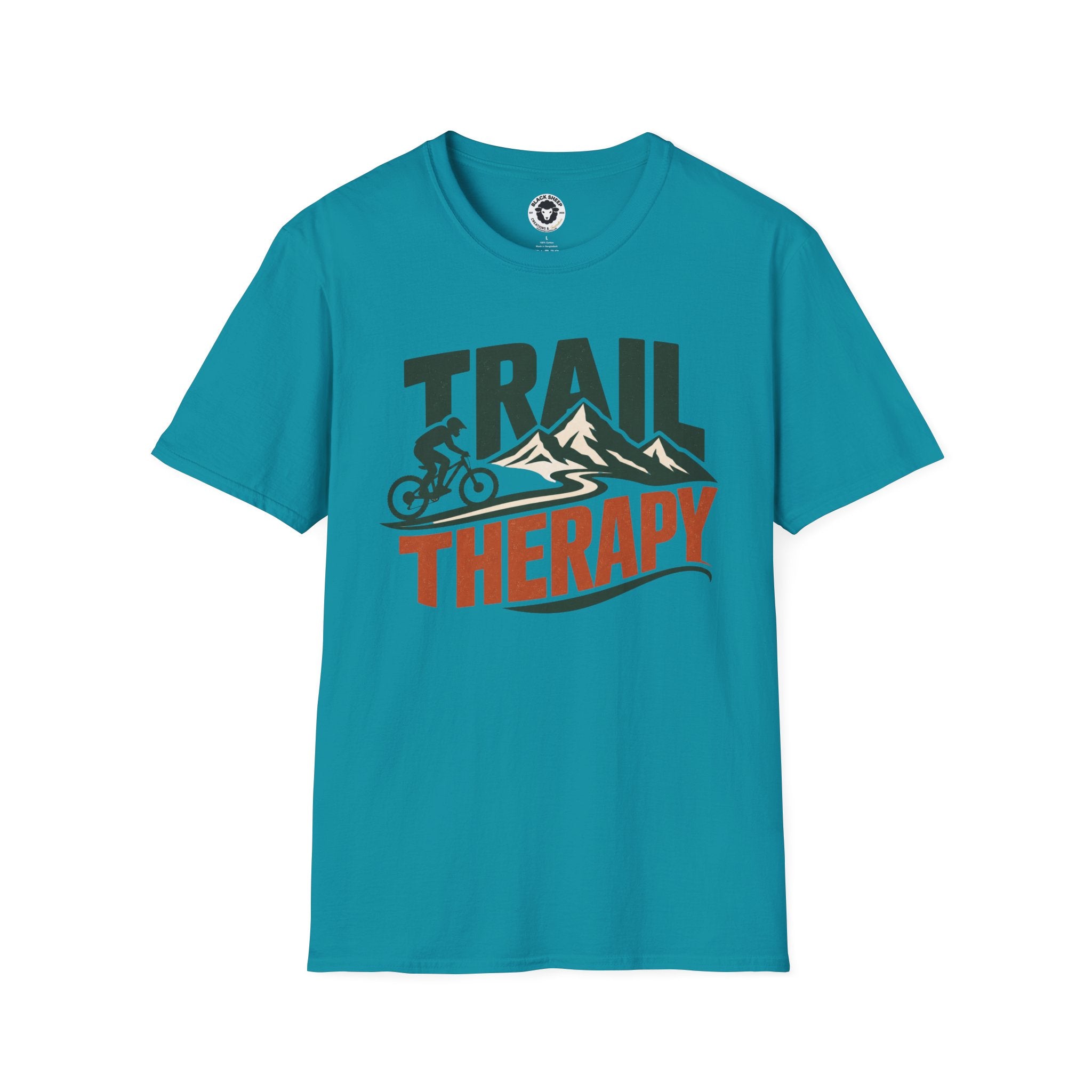 Trail Therapy T-Shirt — Mountain Biking Graphic Tee