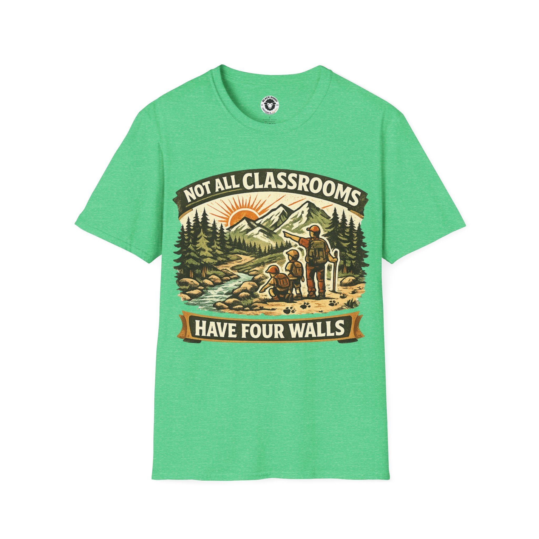 Copy of I'd Rather Be Lost T-Shirt — Adventure Compass Mountain Tee