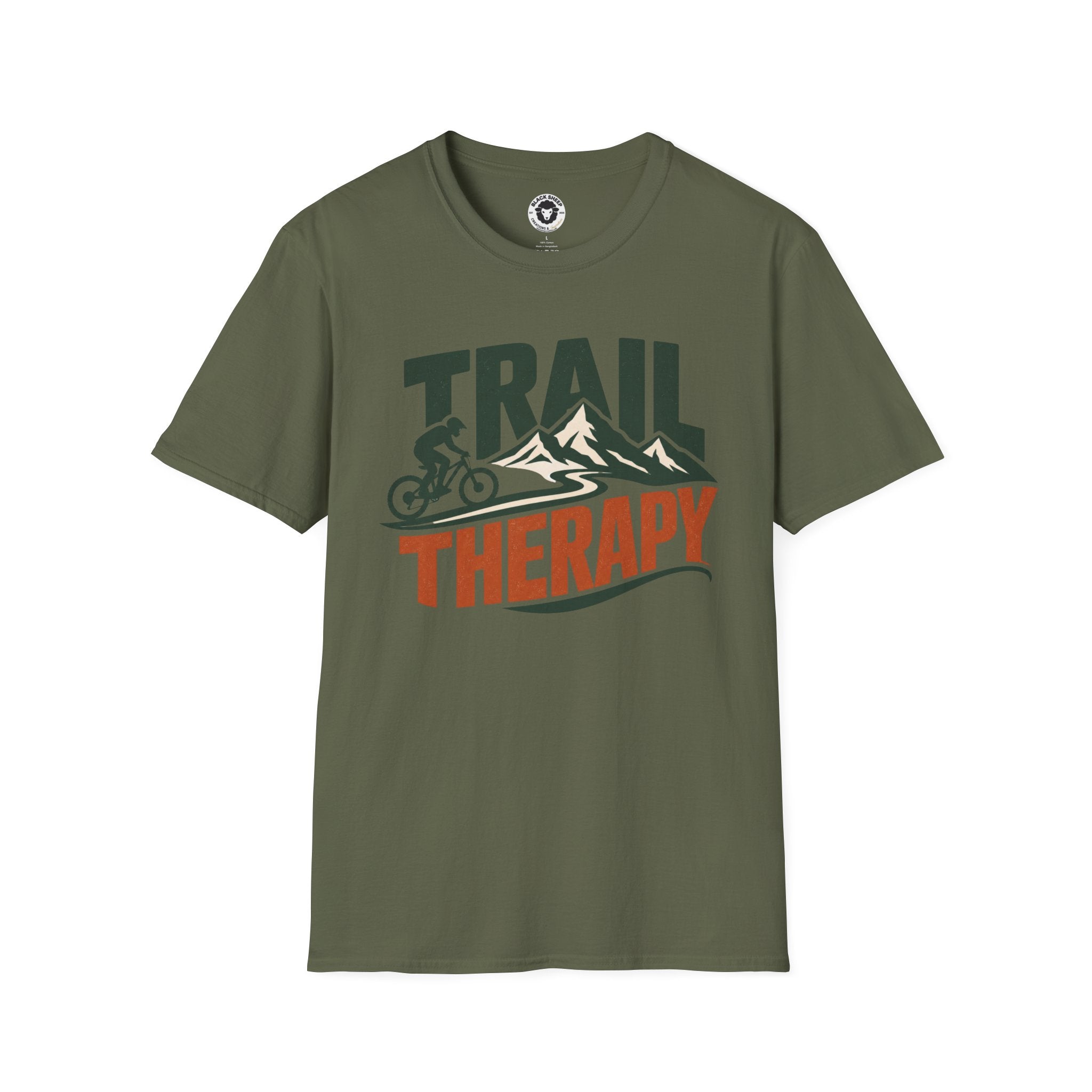 Trail Therapy T-Shirt — Mountain Biking Graphic Tee