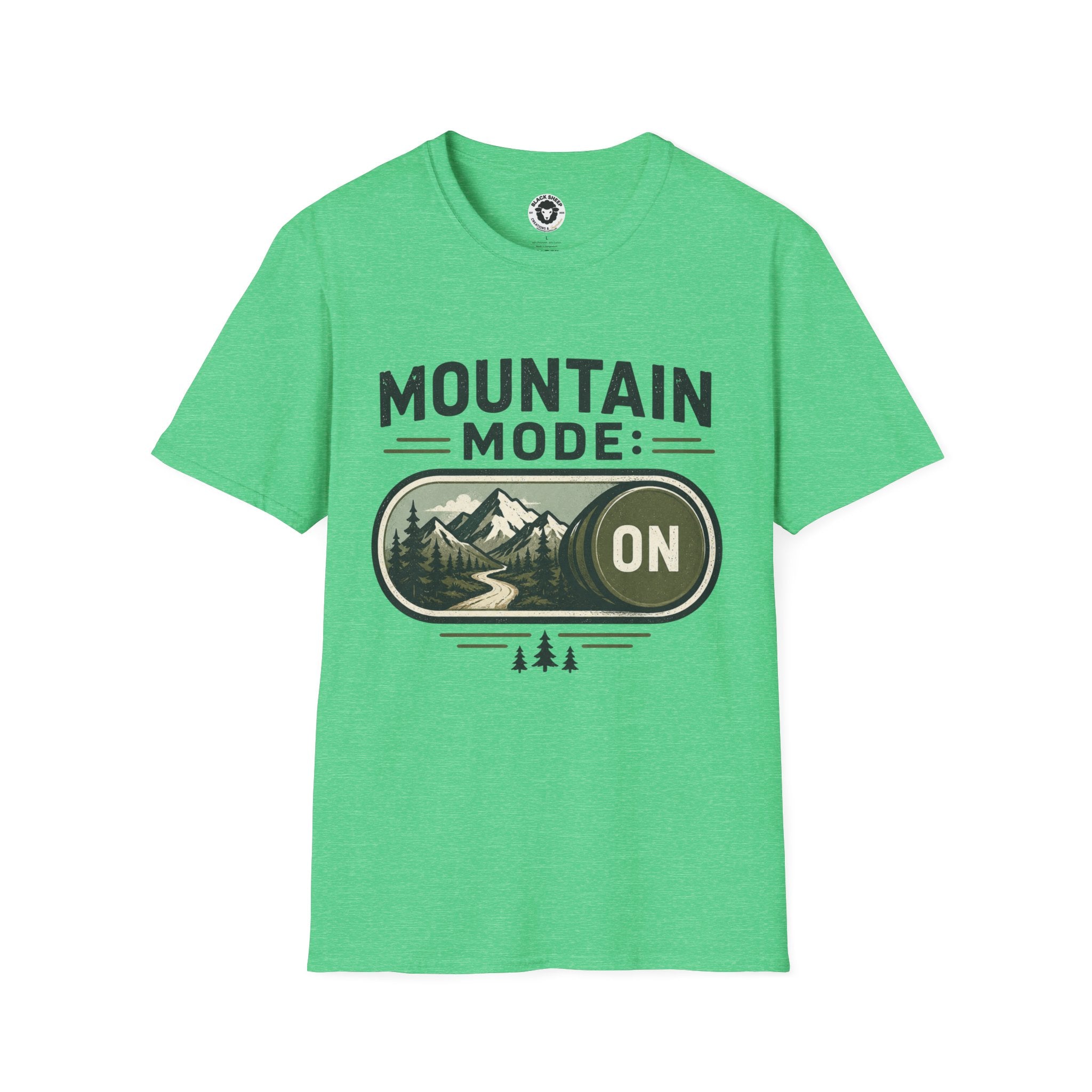 Mountain Mode On T-Shirt — Adventure Graphic Tee for Hikers & Outdoor Lovers