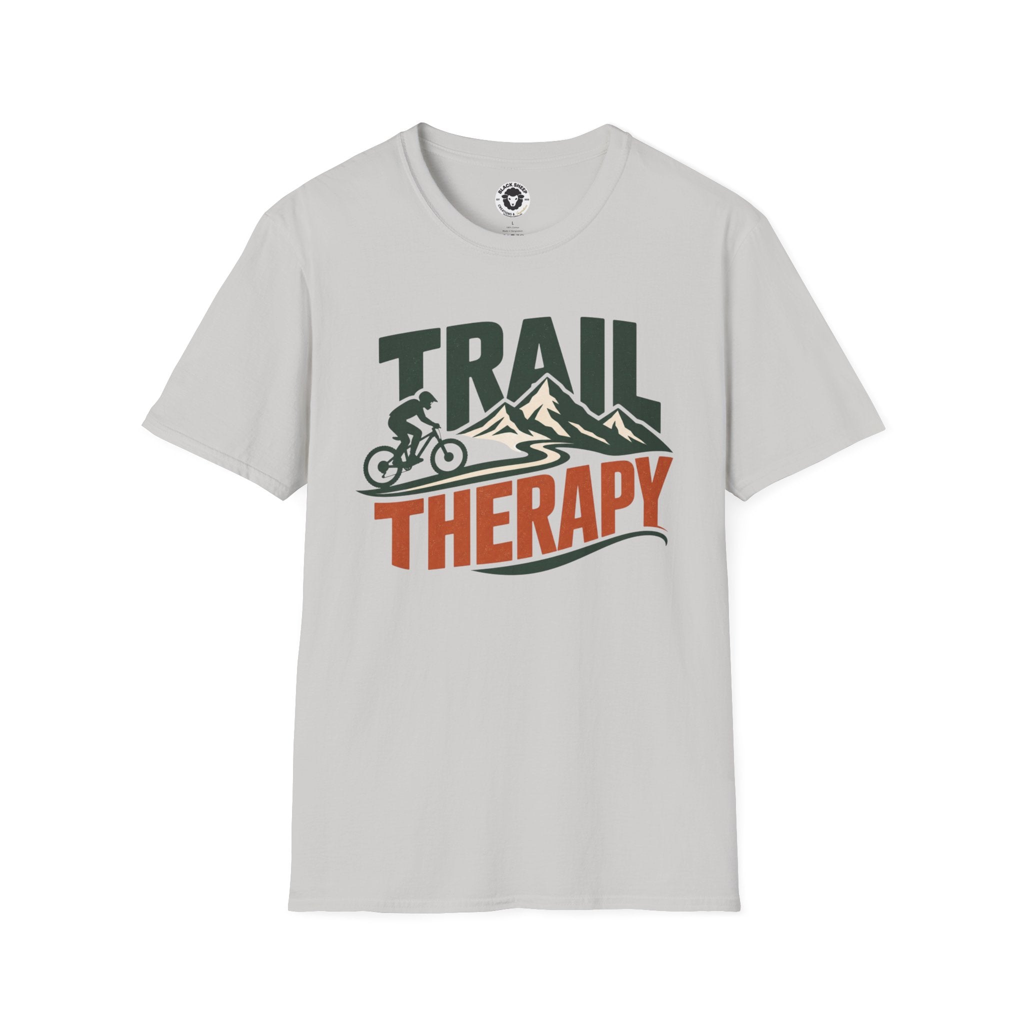 Trail Therapy T-Shirt — Mountain Biking Graphic Tee